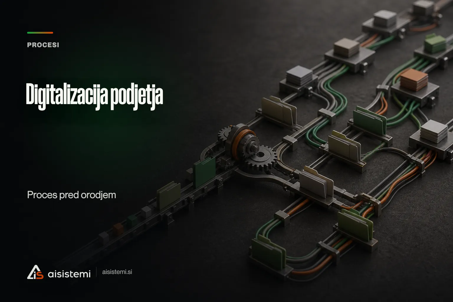 Digitalizacija podjetja: proces pred orodjem